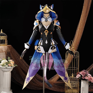 Monenjoy　崩壊スターレイル サフェル　コスプレ衣装　タイツ　オンパロス　黄金裔　HonkaiStarRail 　Cipher コスプレ 　鞄＋腿カバー付GS1429 0