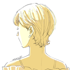 後ろ姿　女性３