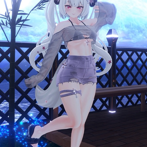 【7アバター対応】Denim Bikini 缩略图 16