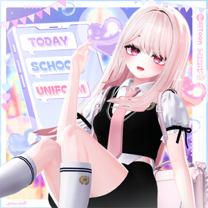 🩵SALE🩵【8アバター対応】Today School uniform