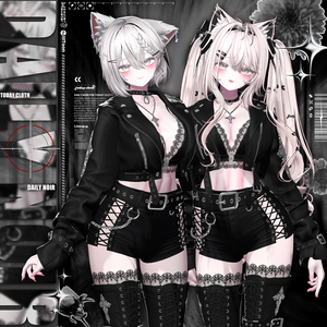 【10アバター対応】Daily Noir