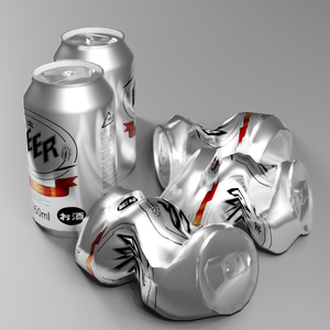 ローポリ缶ビールセット