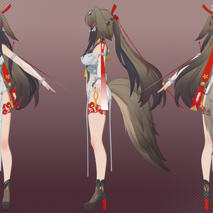 3Dモデル「Ye Shunguang」Ver1.01+「Ye Shunguang-Skin」Ver1.0