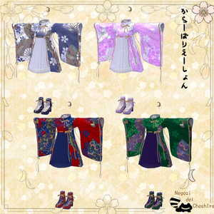 【複数アバター対応】　和/MODEワンピ　【無料配布アクセサリーあるよ】 缩略图 19