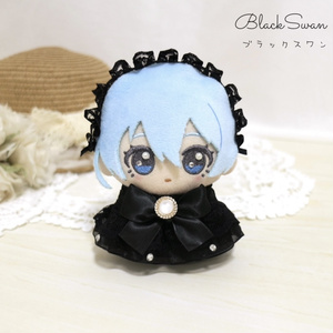 ˗ˋ いろんなサロペˊ˗ ちびぬい服 ちびぐるみ用 ぬい服 千鳥格子柄サロペットセット - れむぬい屋 - BOOTH