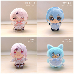 とんぼ模様の着物(10cm・12cm・ちびぐるみ・にじぱぺっと・ちみけも