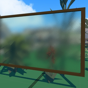 VRChat Assumption] Frosted glass shader