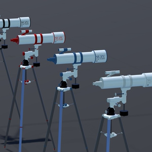【VRChatワールド用】望遠鏡 Telescope SZT80-E 缩略图 2
