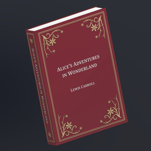 [For VRChat Worlds] Alice's Adventures in Wonderland [Book Gimmick]