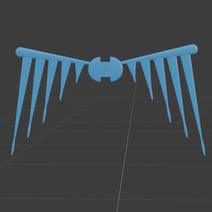 羽（Blender製）