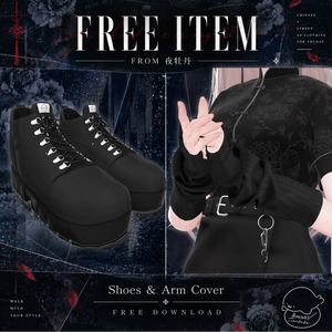 【無料】Shoes & Arm Warmer / FROM 夜牡丹 -YEMUDAN-