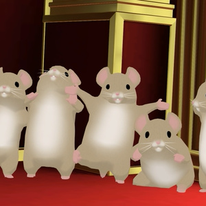 VRChat用アバター　ハムスター 缩略图 3
