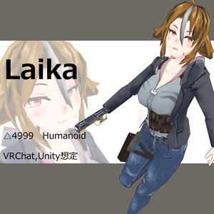 オリジナル3Dモデル　ライカ -Laika
