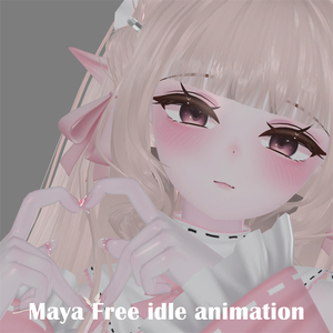 【舞夜/maya】Maya free facial animations_M01