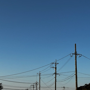 写真素材_10：空と電線