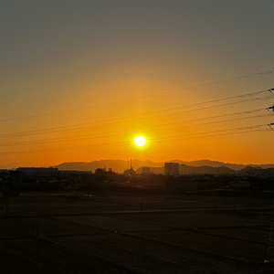 写真素材_11：夕陽