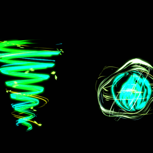 【Blender】　風エフェクト3D　Wind Effect 3D
