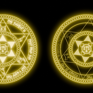 【Blender】　召喚魔法陣エフェクト　Summon magic circle effect