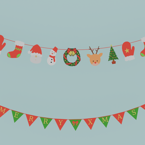 【Blender】 クリスマスガーランド christmas garland【VRChat】