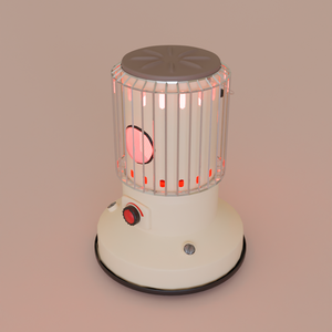 【Blender】 石油ストーブ　oil heater【VRChat】