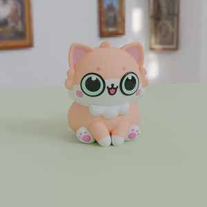 【Blender】デブ猫のポポ Popo the fat cat【VRChat】