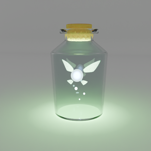 【Blender】瓶詰妖精のライト Bottled fairy lights【VRChat】