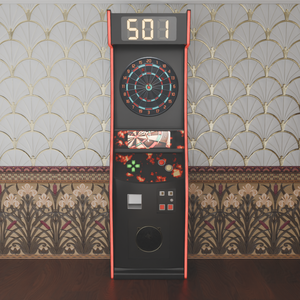 【Blender】 ダーツマシン Darts machine