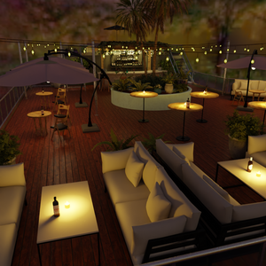 【Blender】ルーフトップバー　Rooftop Bar
