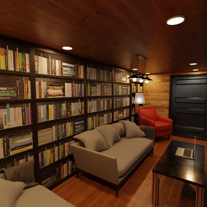 【Blender】秘密のアジト風コンテナハウス　A Container House with a Secret Hideout Vibe 缩略图 6