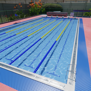 【Blender】 日本の学校プール School Swimming Pool