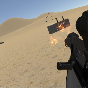 F90 Semi-Auto Rifle | PhysBones / Gesture Controlled 缩略图 3