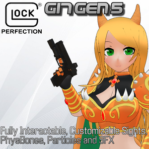 Glock 17 Gen 5 Pistol | PhysBones / Gesture Controlled