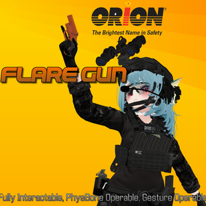 Orion Flare Gun | PhysBones / Gesture controlled