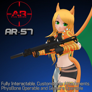 AR57 PDW | PhysBones / Gesture controlled