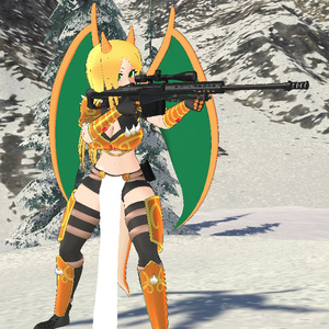Barrett M107 AMR (Modular Avatar) | PhysBones / Gesture controlled 缩略图 6