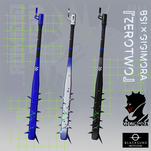 【複数アバター対応】ZERO TWO【MA対応】
