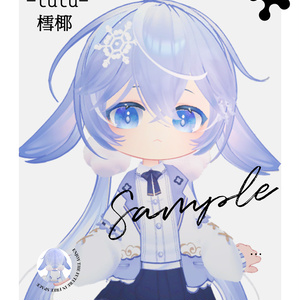 【オリジナル3Dモデル】-tutu-樰椰