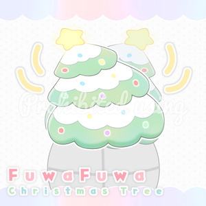 【Vtuberさん向け】VTS Live2D Item - Fuwa Fuwa Christmas Tree