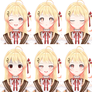音乃瀬奏 OtonoseKanade Fan 3d MMD model