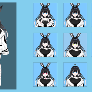 【Live2Dmodel】 Rabbit Girl (for VtubeStudio) 