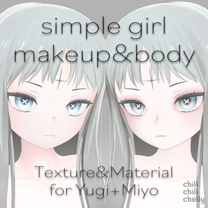 [Yugi+Miyo] Simple girl Makeup & Body Texuture