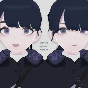 [Lapwing] night witch makeup [#chillchillchelly]