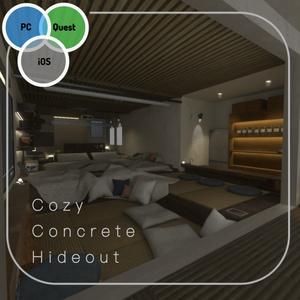 【ワールド導入解説付き】 Cozy Concrete Hideout コジ― コンクリート ハイドアウト