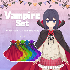 【Free Assets】Vampire Set 【Vtuber】