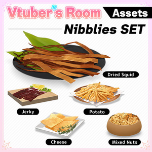 Nibblies set [VTuber Assets]