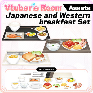Japanese and Western breakfast Set