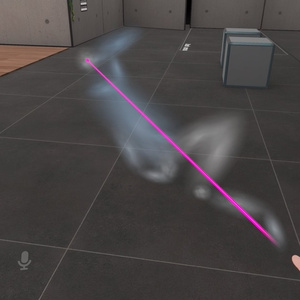 無料！【いつでもレーザーが見える！？】VRレーザーポイント