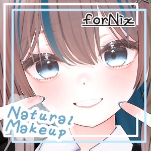 【2アバター対応】KiraFuwa Natural Makeup Texture