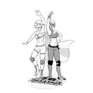 『プロプロレス』アシュリー・ナットケース アクリルキーホルダー - H-cephalo - BOOTH