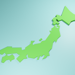 3D日本地図